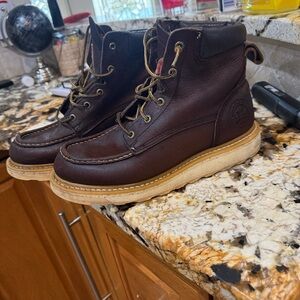 Irish Setter Dark Brown Leather Men's Boots (soft toe)